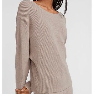 Express Ribbed Crewneck Sweater XS